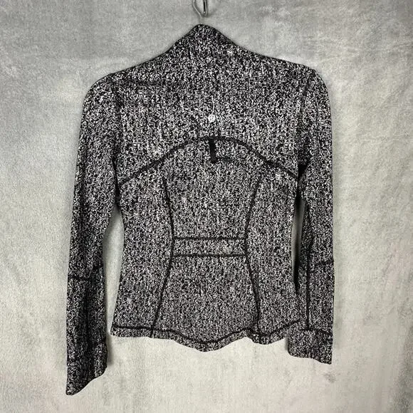 Lululemon Define Jacket Womens 6 Black Full Zip Sweatshirt Activewear Athletic - Picture 7 of 11